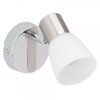 Brilliant Janna Foco de pared Cromo, Blanca, 1 luz