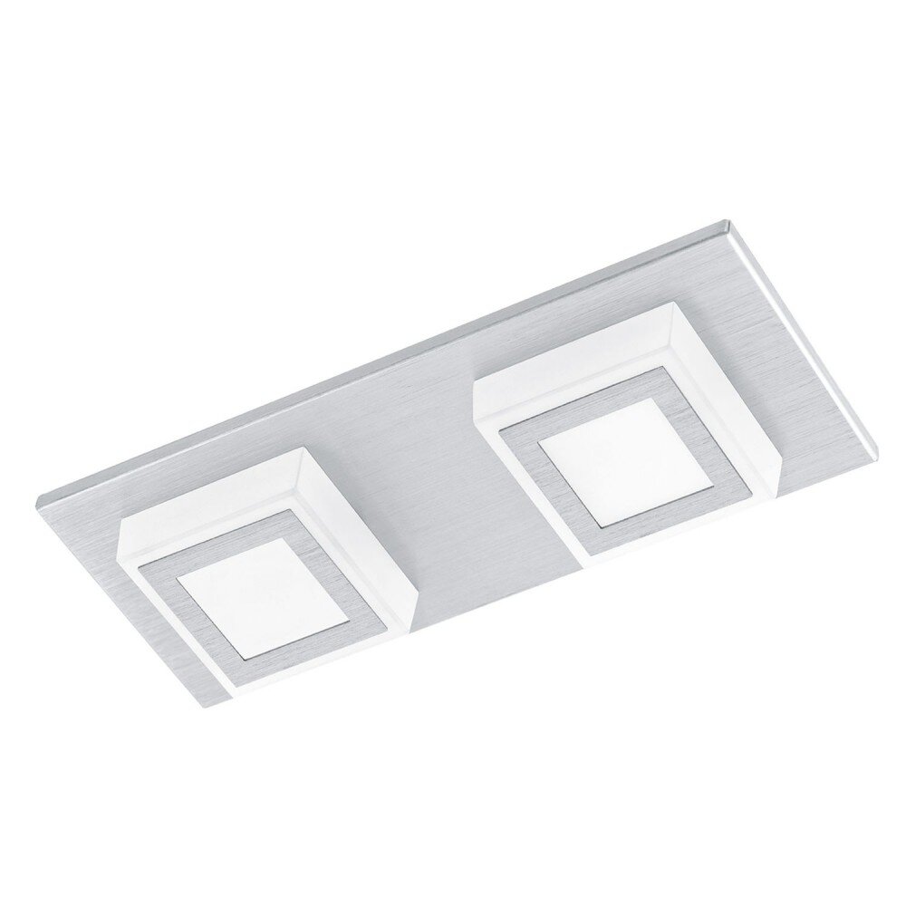 Eglo MASIANO Lámpara de techo o pared LED Aluminio, 2 luces main product photo