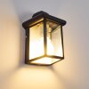 Murto Aplique para exterior Negro, 1 luz