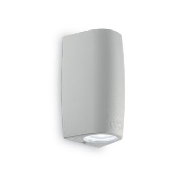 Ideal Lux KEOPE Aplique para exterior Gris, 2 luces