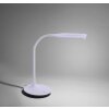 Leuchten-Direkt RAFAEL Lámpara de Mesa LED Blanca, 1 luz, Sensor de movimiento