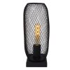 Lámpara de escritorio Lucide MESH Negro, 1 luz