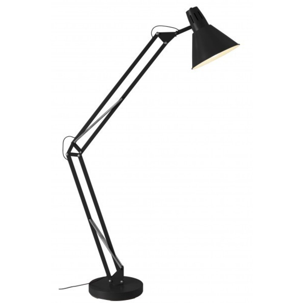 Brilliant Winston Lámpara de pie Negro, 1 luz main product photo