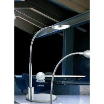 Globo PEGASI Lámpara de mesa LED Aluminio, 1 luz