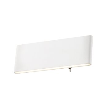 Globo SIEGFRIED Aplique LED Blanca, 1 luz