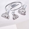 Esberg Lámpara de Techo Cromo, 3 luces