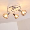 Esberg Lámpara de Techo Cromo, 3 luces