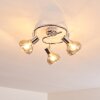 Esberg Lámpara de Techo Cromo, 3 luces