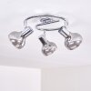 Esberg Lámpara de Techo Cromo, 3 luces