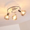 Esberg Lámpara de Techo Cromo, 3 luces