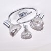 Esberg Lámpara de Techo Cromo, 3 luces