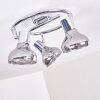 Esberg Lámpara de Techo Cromo, 3 luces
