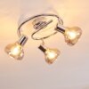 Esberg Lámpara de Techo Cromo, 3 luces