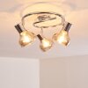 Esberg Lámpara de Techo Cromo, 3 luces