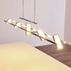 Gravendal Lámpara Colgante LED Cromo, 5 luces