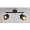 GLOBO TROY Proyector Negro, 2 luces