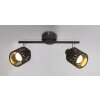 GLOBO TROY Proyector Negro, 2 luces