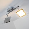 Brilliant URANUS Lámpara de techo LED Cromo, 2 luces