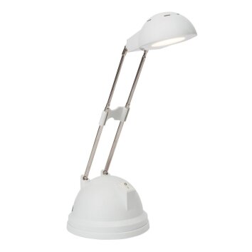 Brilliant Katrina Lámpara de mesa LED Blanca, 1 luz