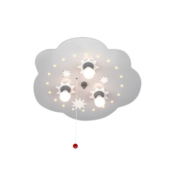 Elobra STERNENWOLKE Aplique Plata, 3 luces