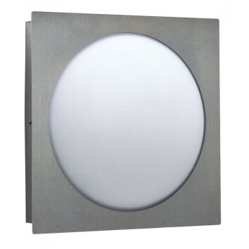 Albert 6175 Aplique para exterior Acero inoxidable, 1 luz