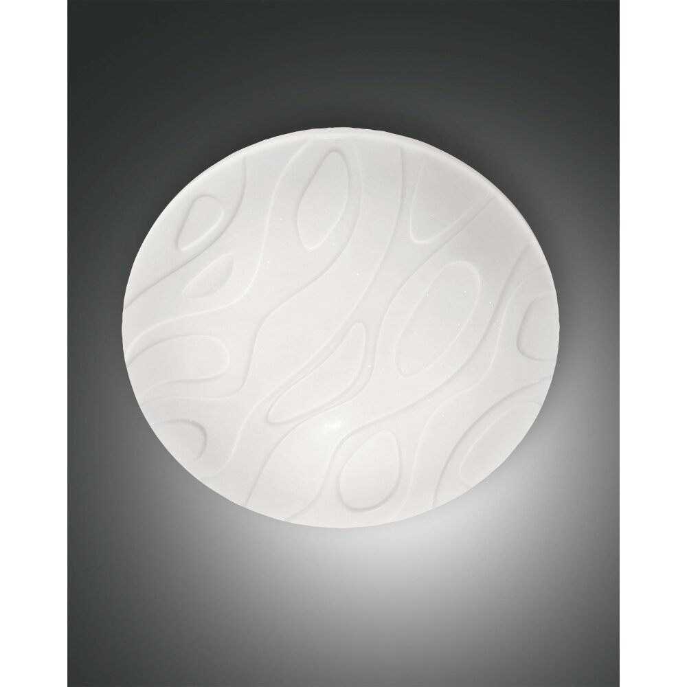Fabas Luce Pop Lámpara de Techo LED Blanca, 1 luz, Mando a distancia main product photo