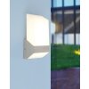 Lutec FLAT Aplique para exterior LED Plata, 1 luz