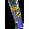 Leuchten-Direkt AVA Columna de agua LED Acero inoxidable, 1 luz, Cambia de color