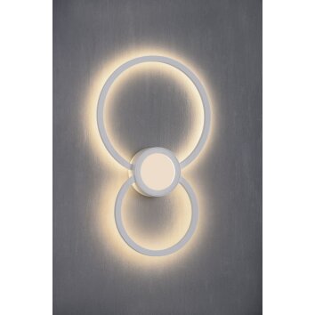 Mantra MURAL Aplique LED Blanca, 1 luz