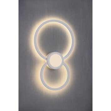 Mantra MURAL Aplique LED Blanca, 1 luz