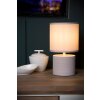 Lucide GREASBY Lámpara de escritorio Beige, 1 luz