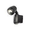 Konstsmide Prato Aplique LED Negro, 2 luces, Sensor de movimiento