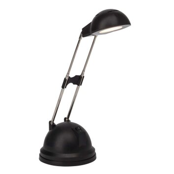 Brilliant Katrina Lámpara de mesa LED Negro, 1 luz