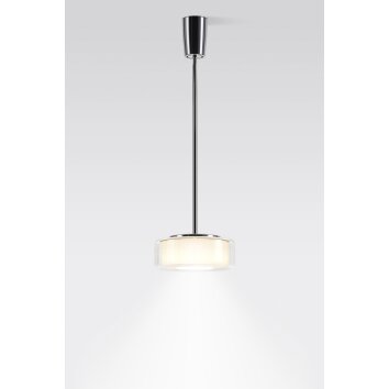 Serien Lighting CURLING Lámpara Colgante LED Aluminio, Cromo, 1 luz