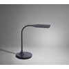 Leuchten-Direkt RAFAEL Lámpara de Mesa LED Negro, 1 luz, Sensor de movimiento