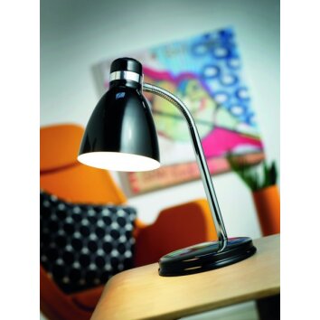 Nordlux CYCLONE Lámpara de mesa Negro, 1 luz