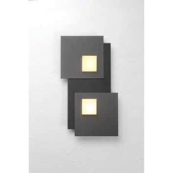Bopp PIXEL Lámpara de Techo LED Negro, 2 luces