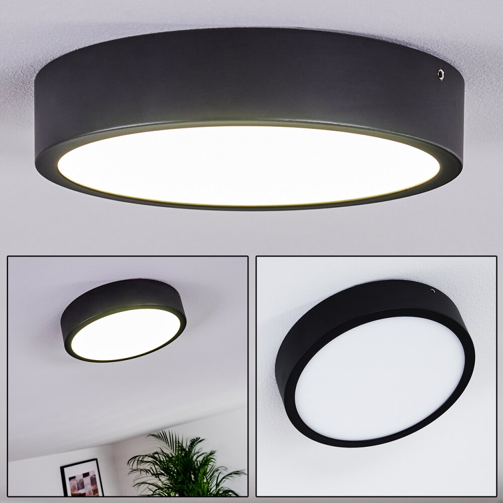 Kragos Lámpara de Techo LED Negro, 1 luz main product photo