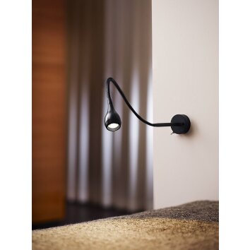 Nordlux DROP Aplique LED Negro, 1 luz