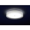Helestra YUMA Lámpara de techo LED Blanca, 1 luz