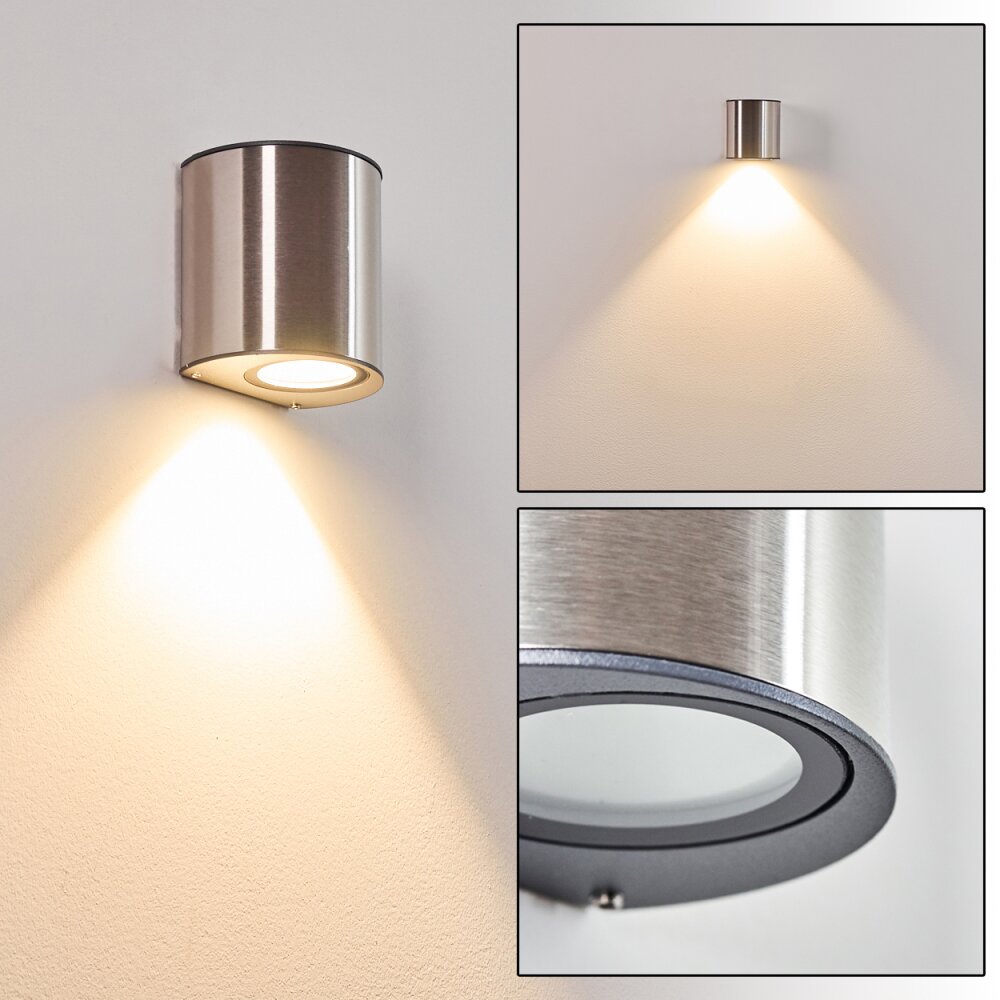 Vano Aplique para exterior LED Acero inoxidable, 1 luz main product photo