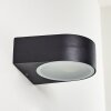 Haderslev Aplique para exterior Negro, 1 luz