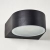 Haderslev Aplique para exterior Negro, 1 luz