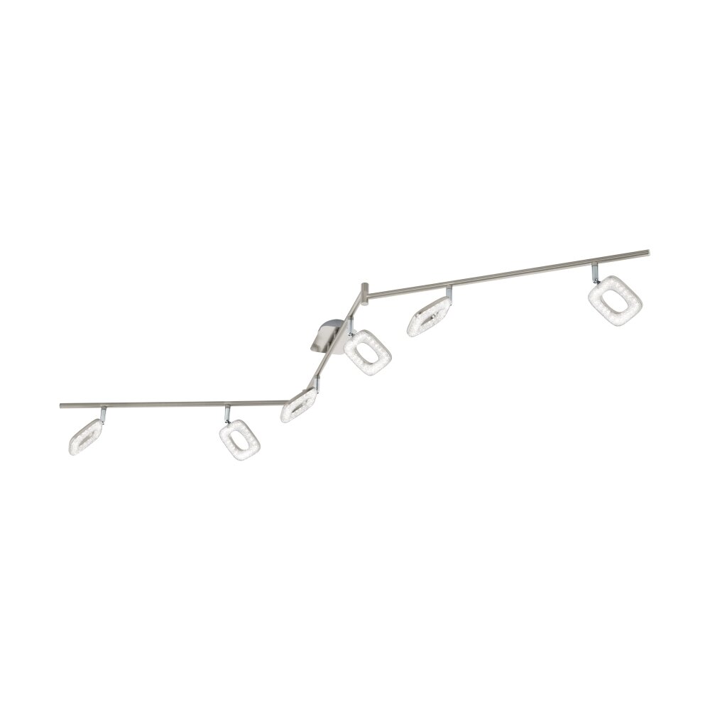 Eglo LITAGO CRYSTAL Foco LED Aspecto de cristal, Níquel-mate, 6 luces main product photo