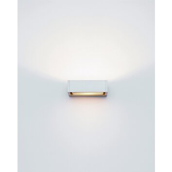 Serien Lighting SML WALL S HAL Aplique Plata, 1 luz