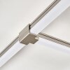 Beken Lámpara de Techo LED Níquel-mate, 1 luz