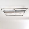 Beken Lámpara de Techo LED Níquel-mate, 1 luz