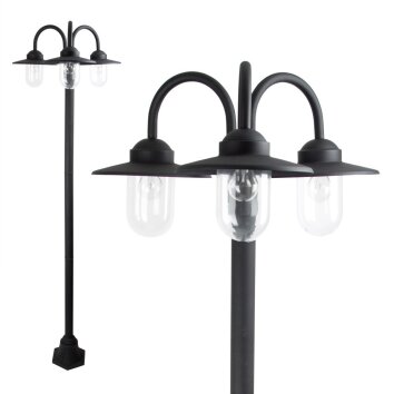 KS Verlichting Dolce Candelabro Negro, 1 luz