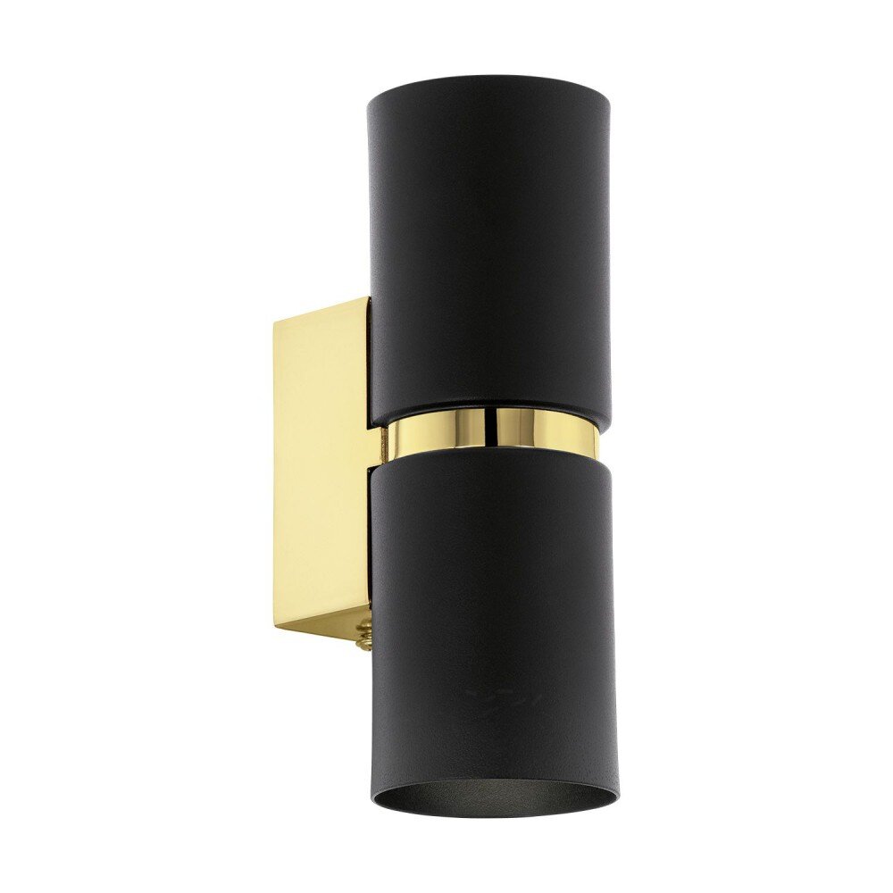 Eglo PASSA Aplique LED dorado, Negro, 2 luces main product photo