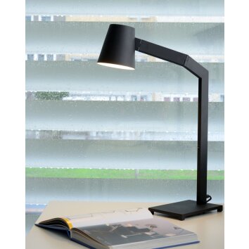 Lucide MIZUKO Lámpara de escritorio Negro, 1 luz